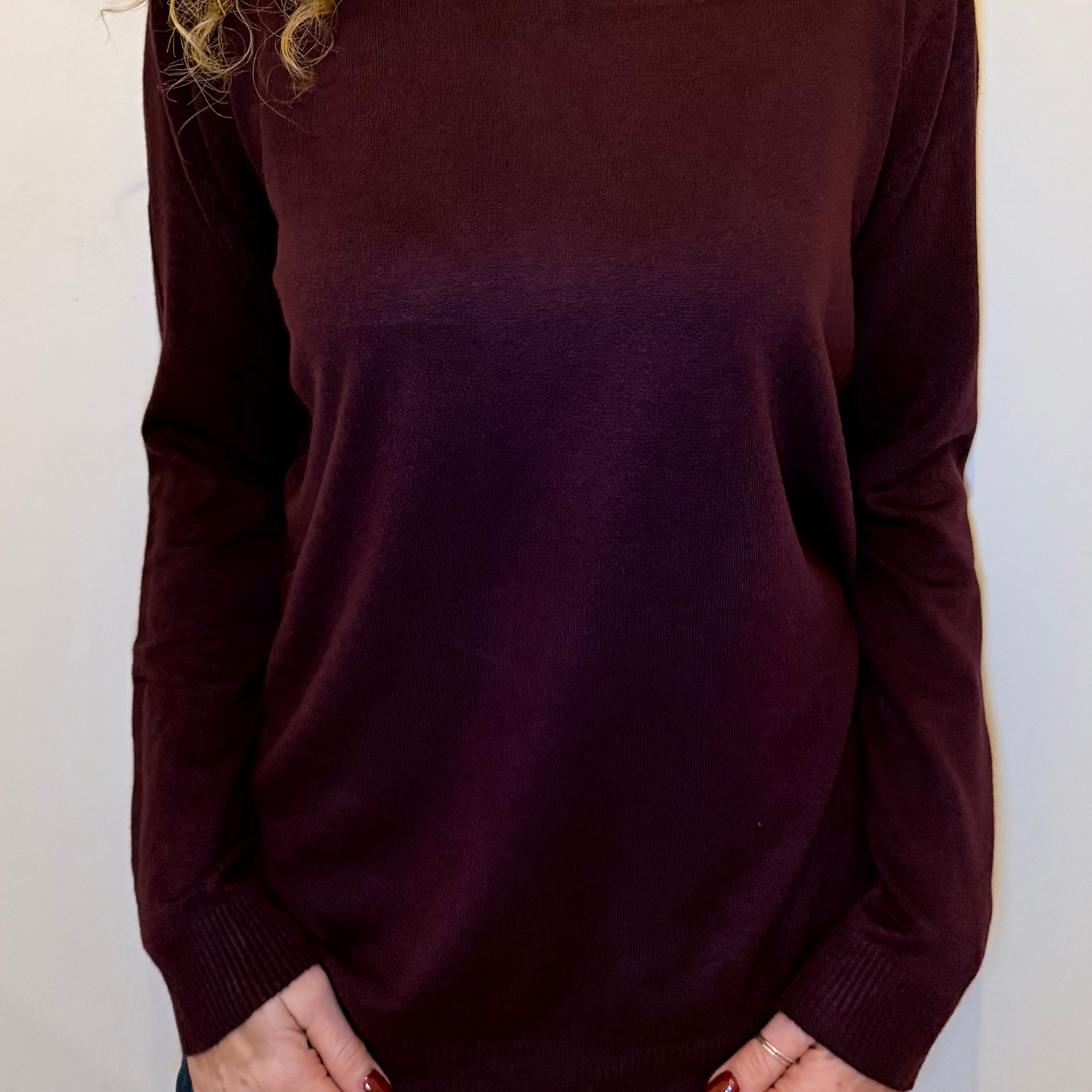 Strati Round Neck “Cashmere Feel” Jumper