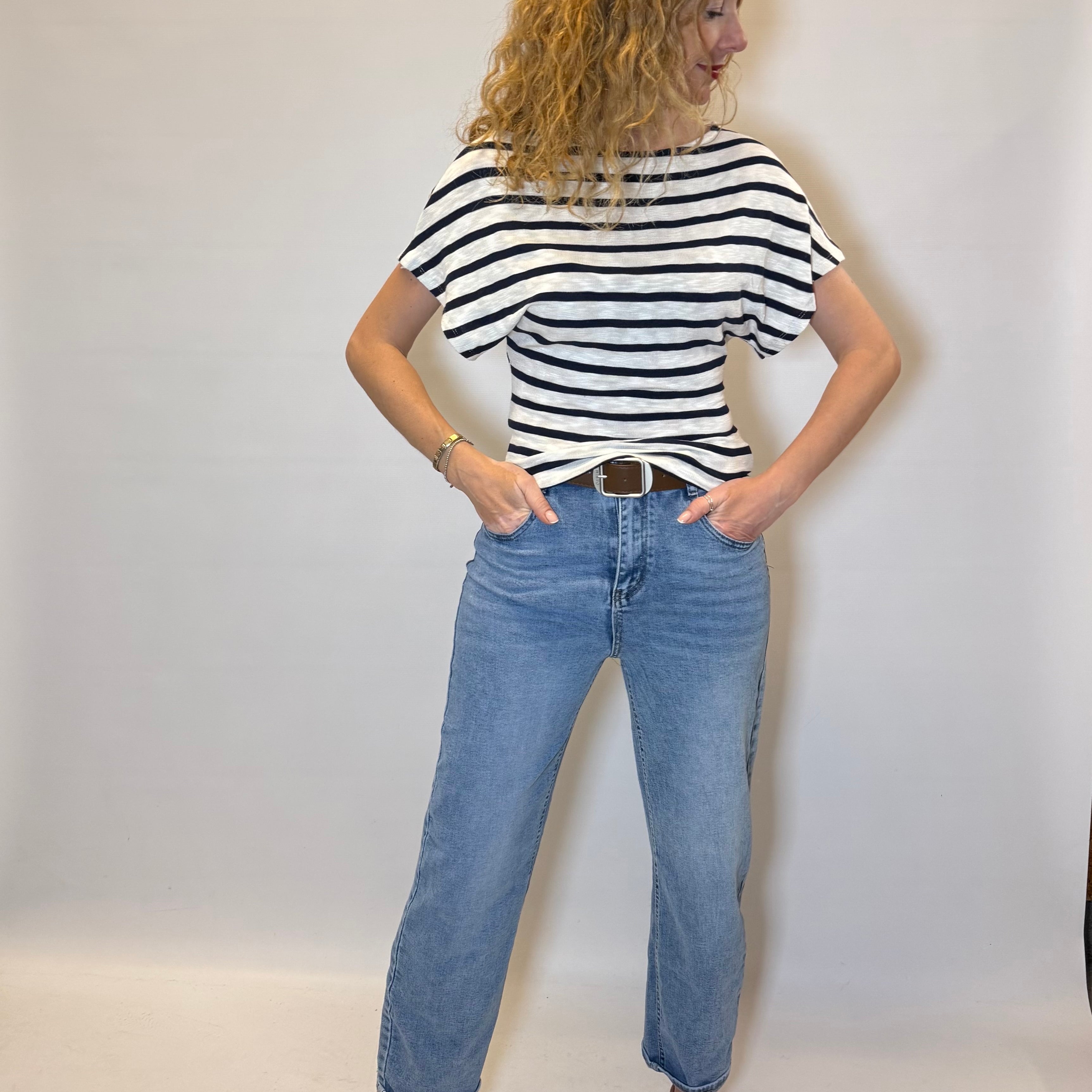 Libby Stripped Top