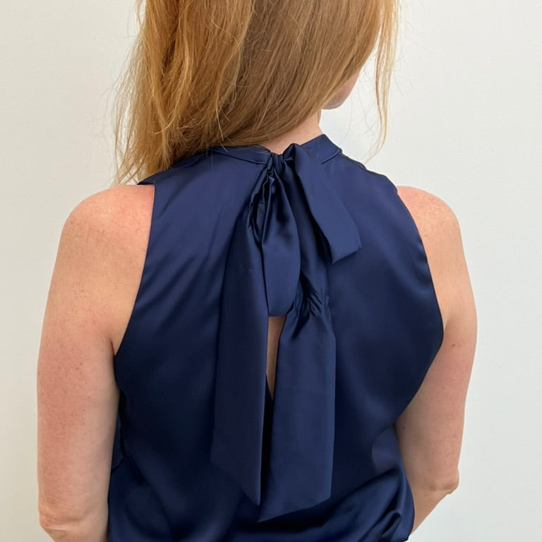 Conti Satin Bow Top