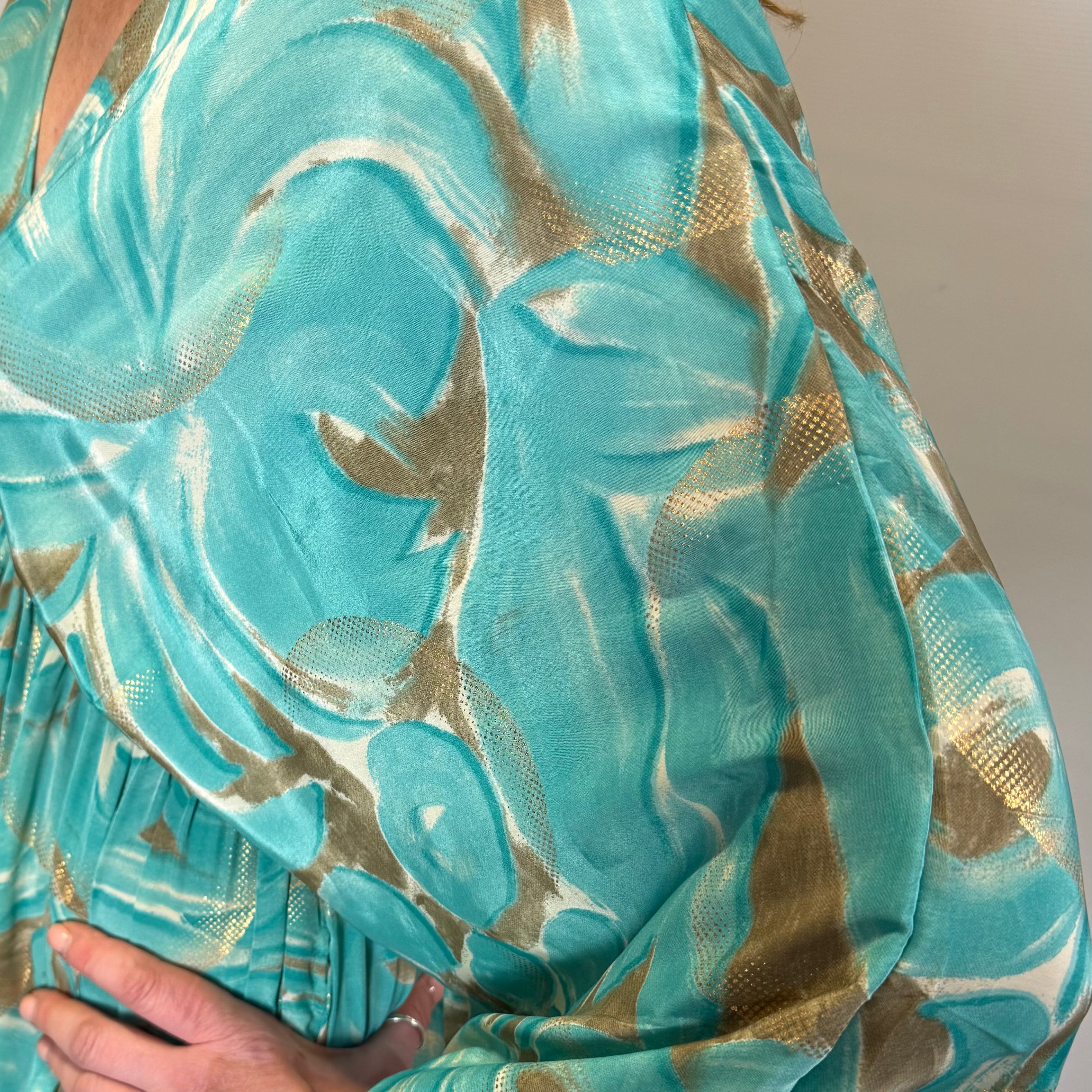 Silk Boho Dress