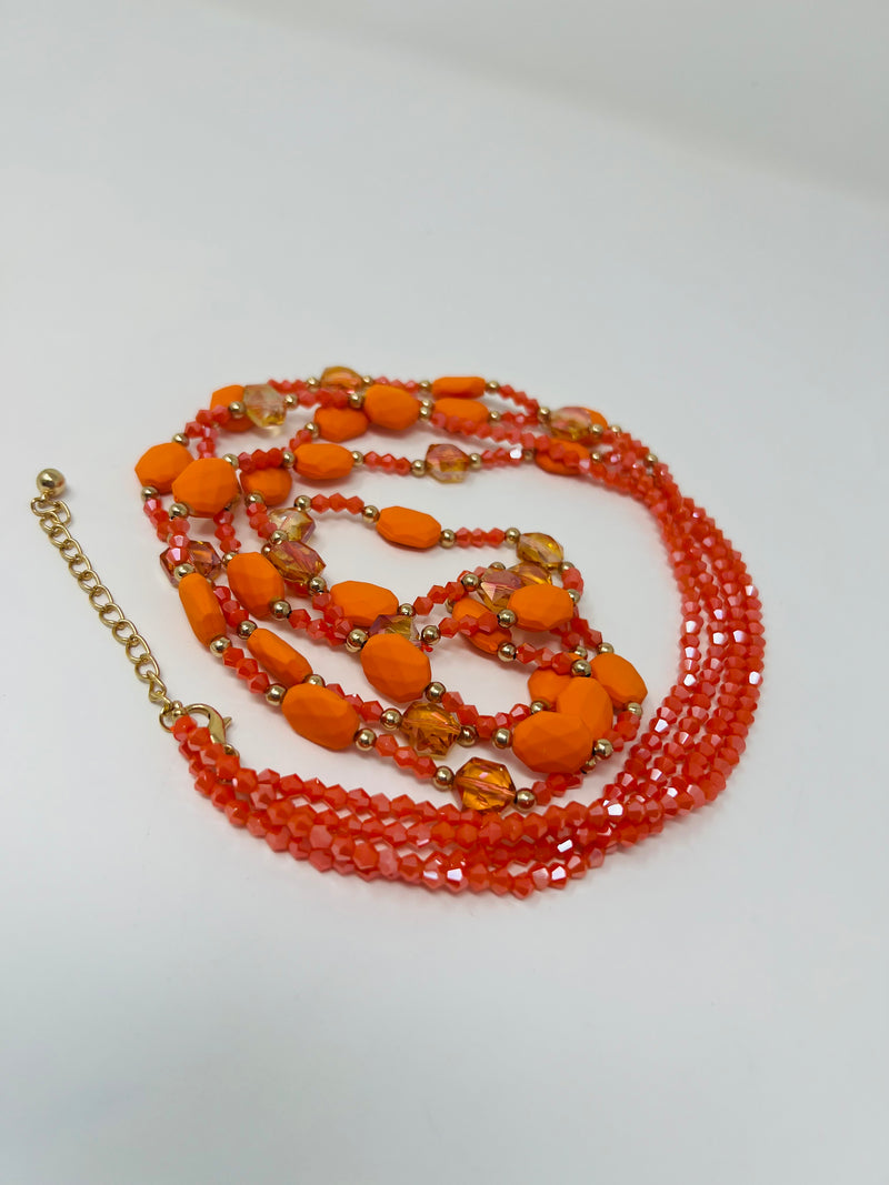 Crystals & Beads Necklace