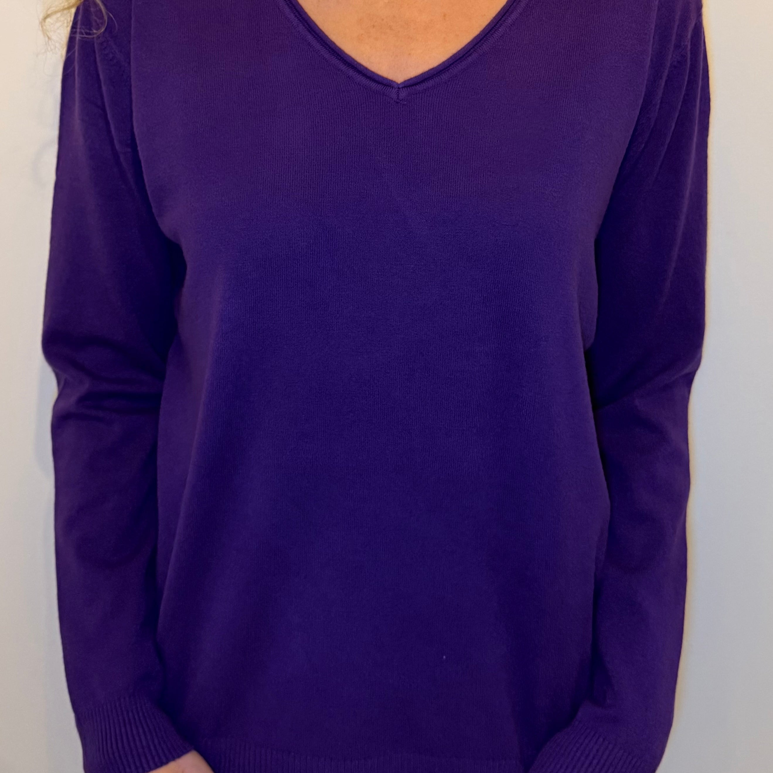 Strati V Neck “Cashmere Feel” Jumper
