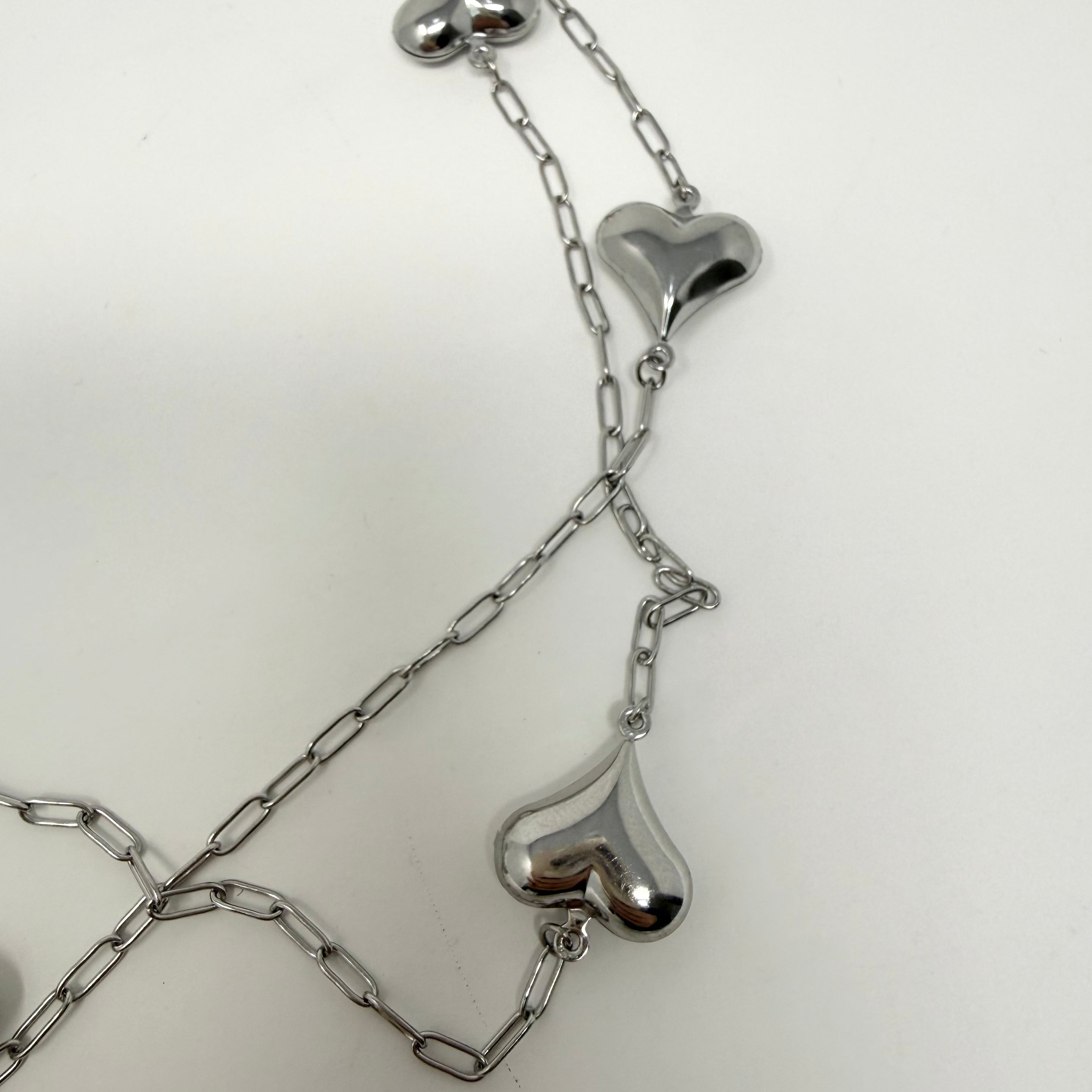 Hearts Long Necklace