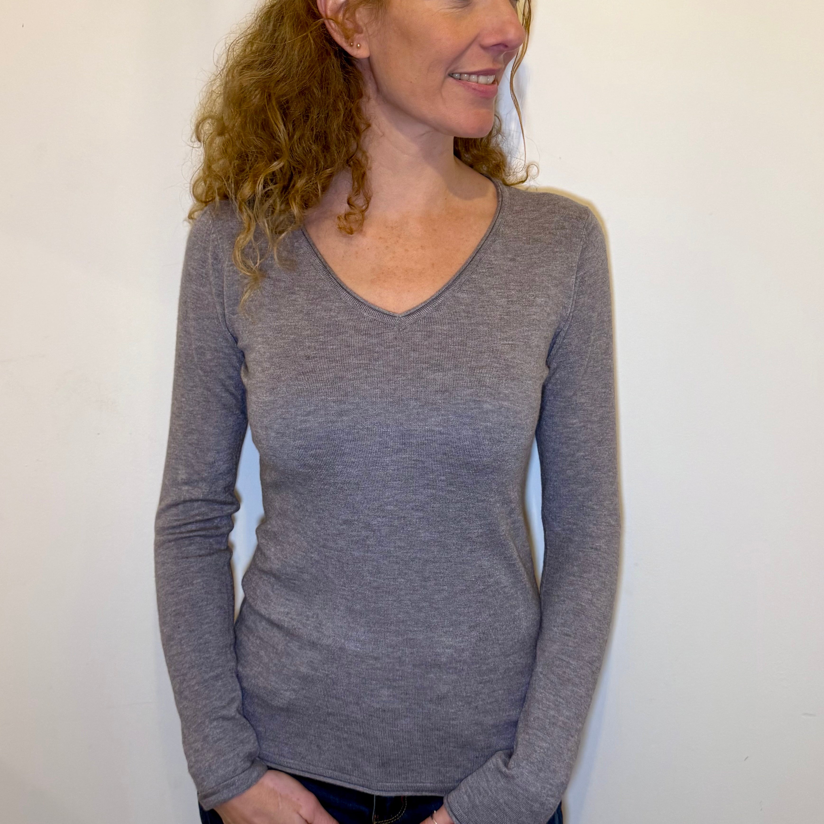 Strati Fitted “Cashmere Feel” Jumper