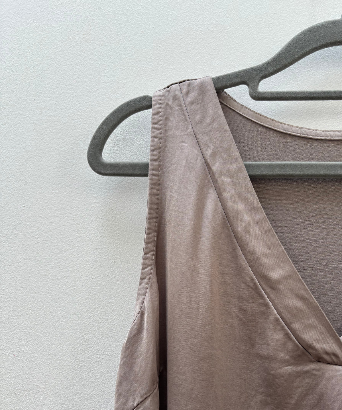 Poppy Silk Vest
