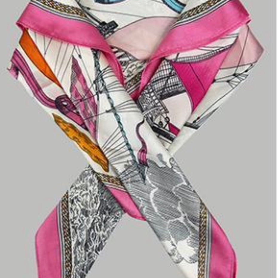 Boat Print Neckerchiefs