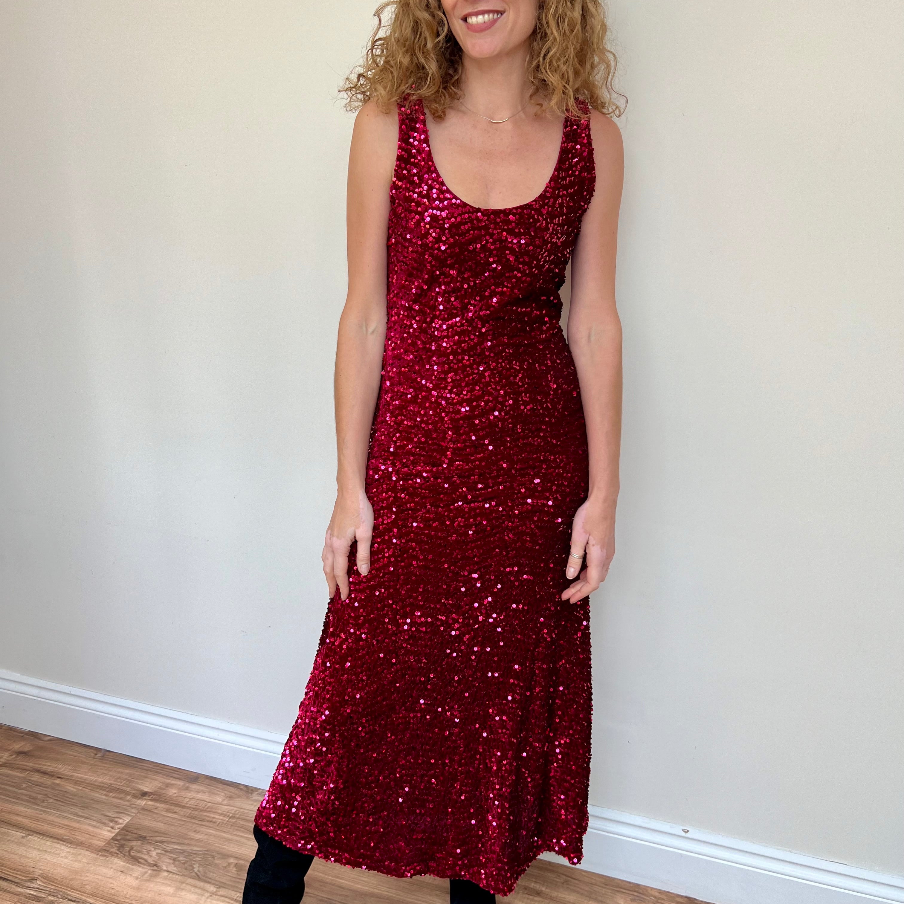 Conti Sequins Dress