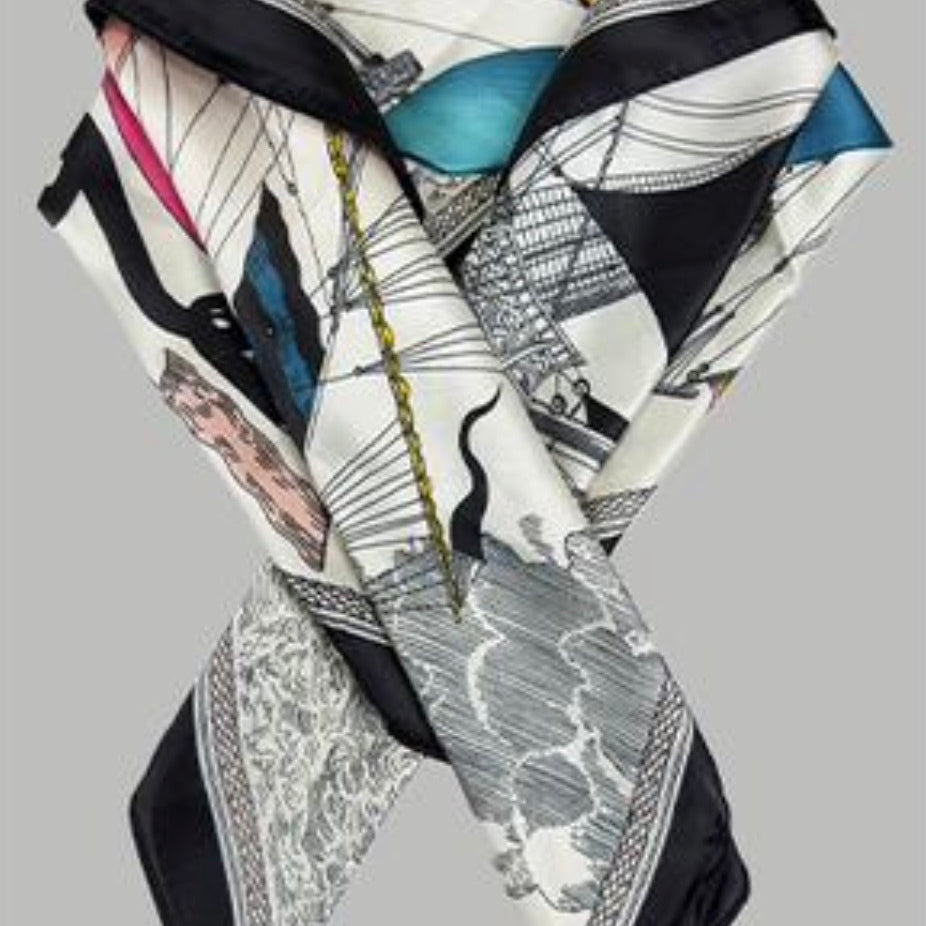 Boat Print Neckerchiefs