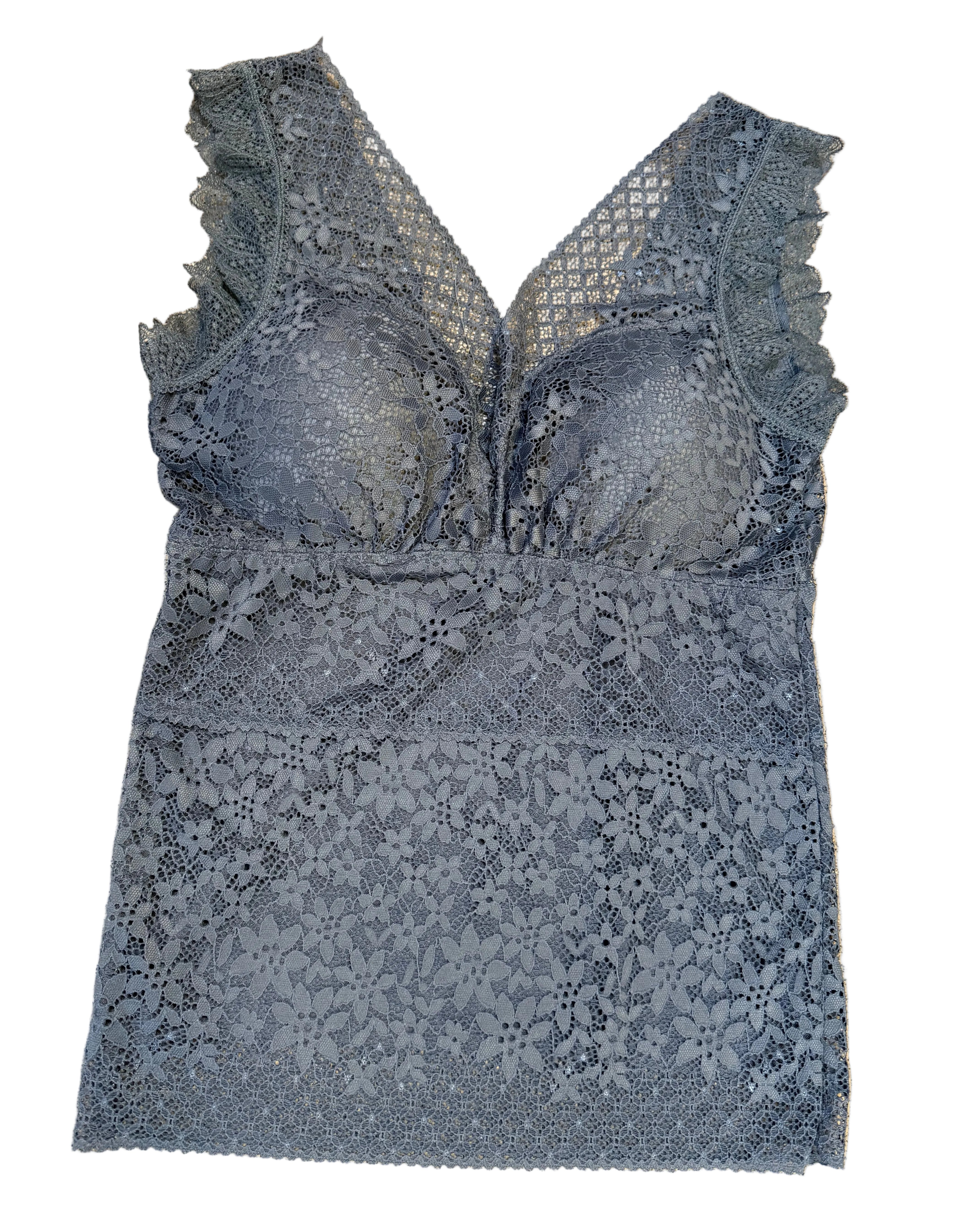 Lace lingerie set on a beige carpet