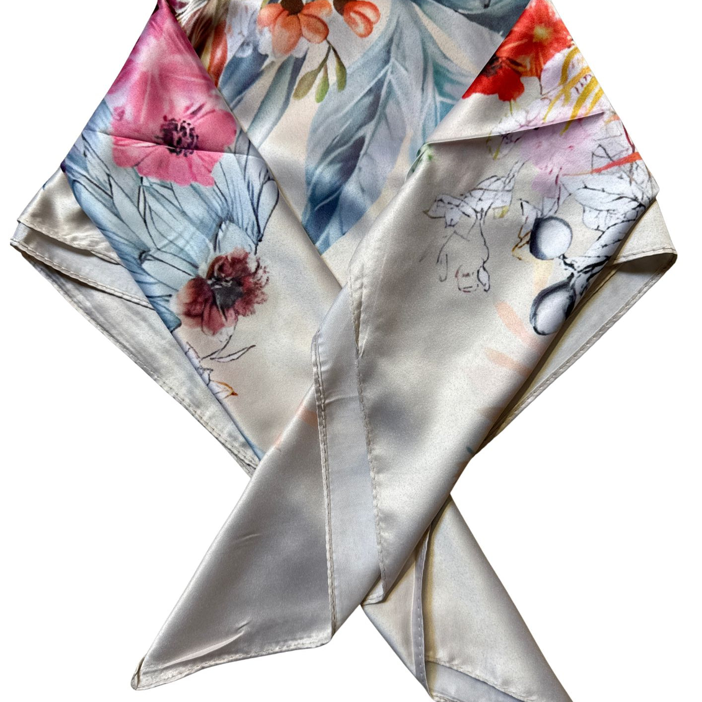 Flowers Print Neckerchiefs