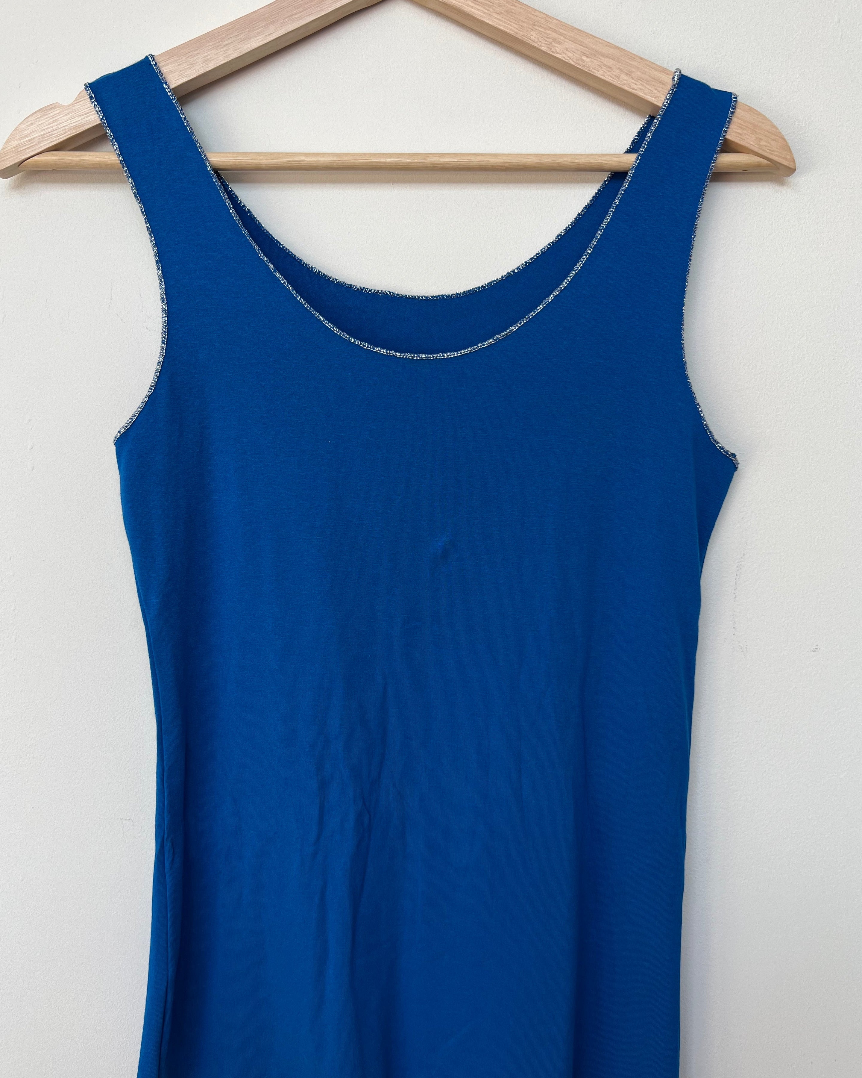 strati sparkle vest blue