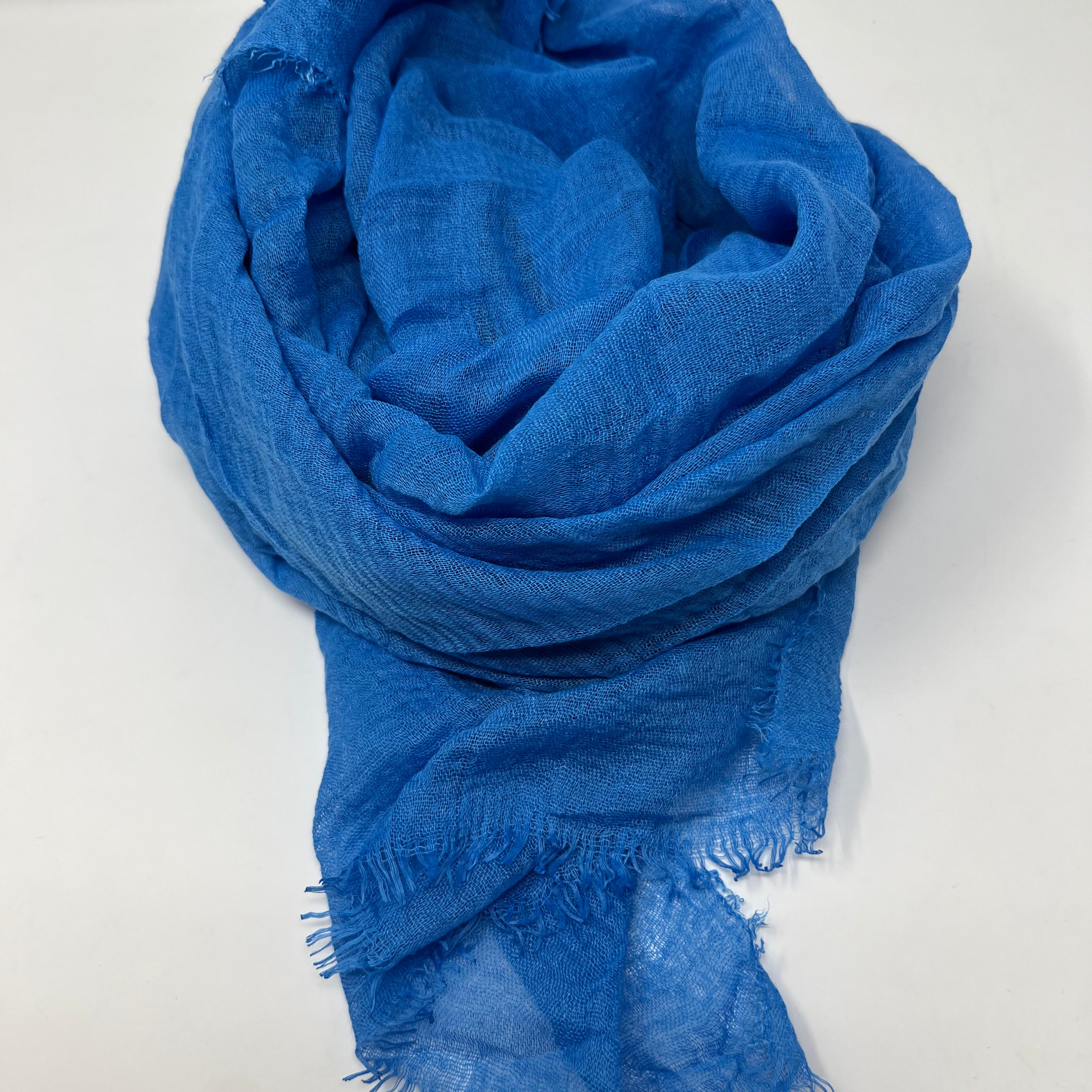 strati scarf blue