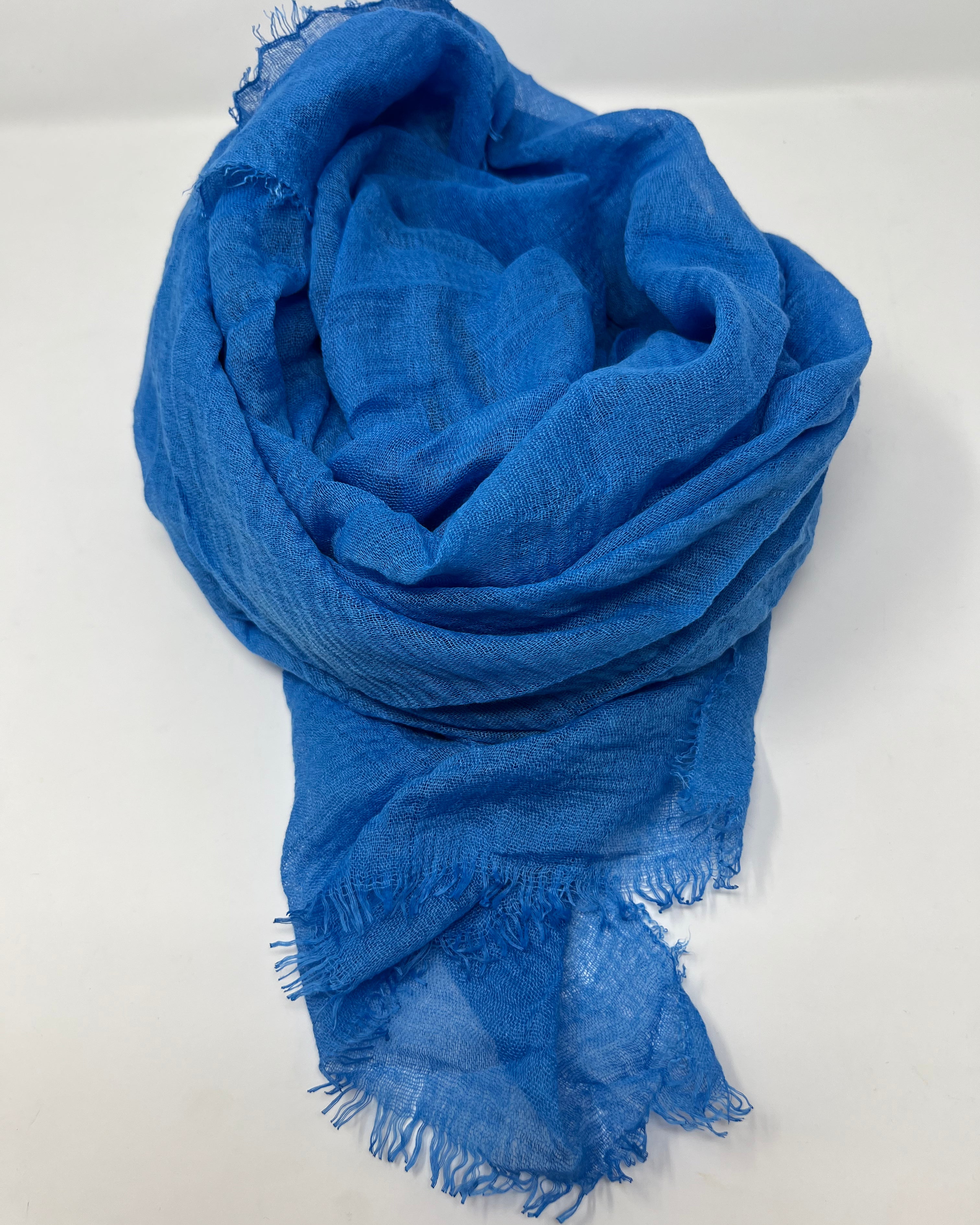 strati scarf blue