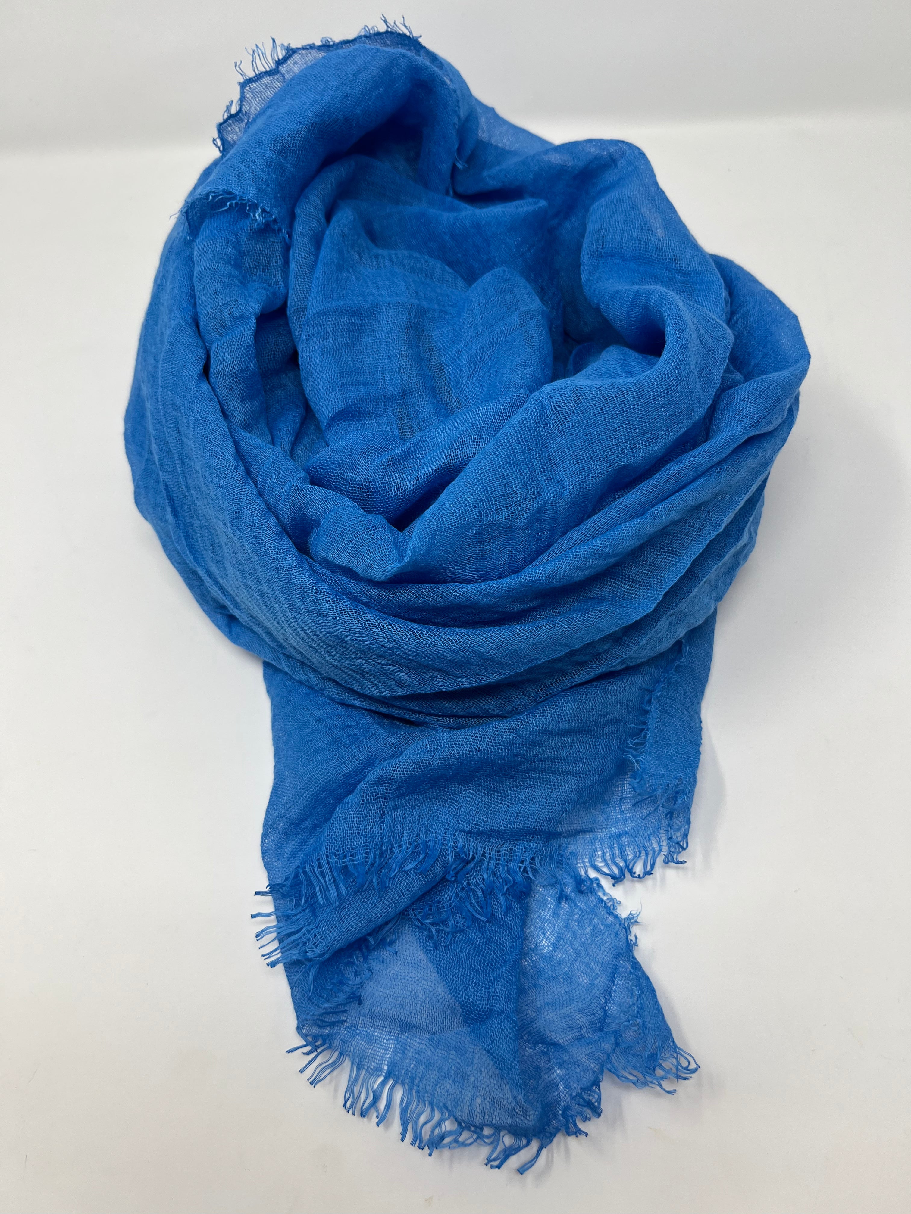 strati scarf blue