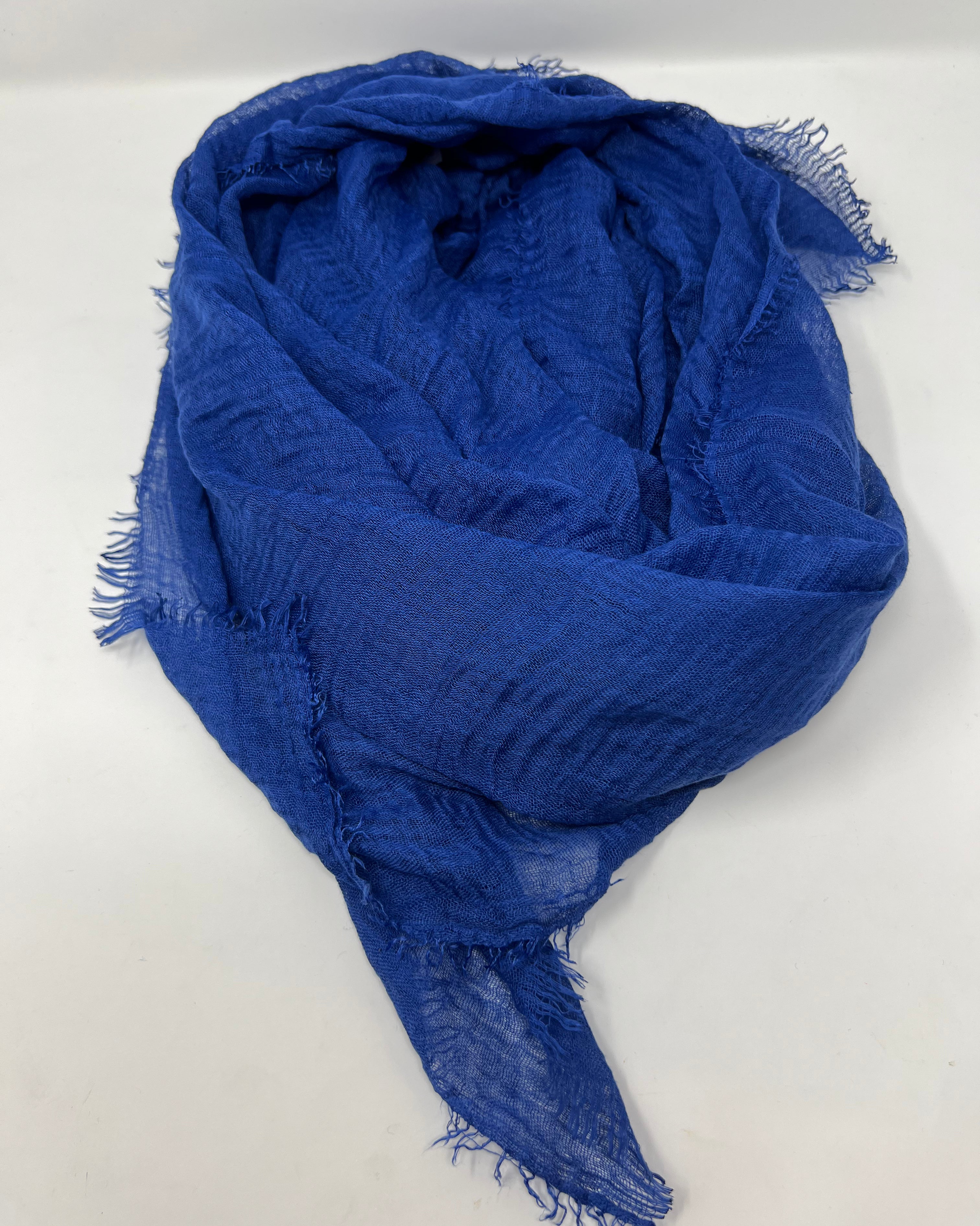 strati scarf blue