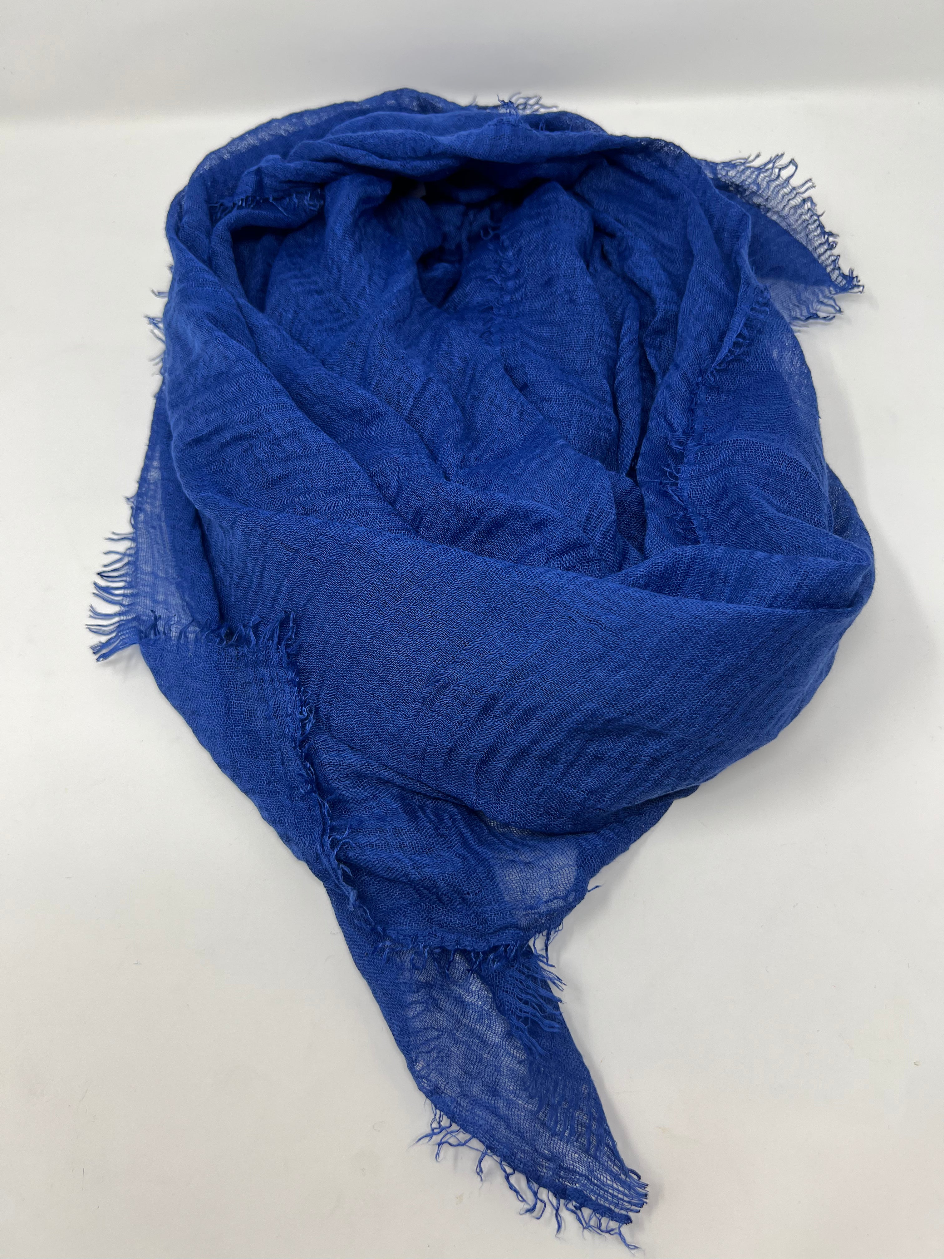 strati scarf blue