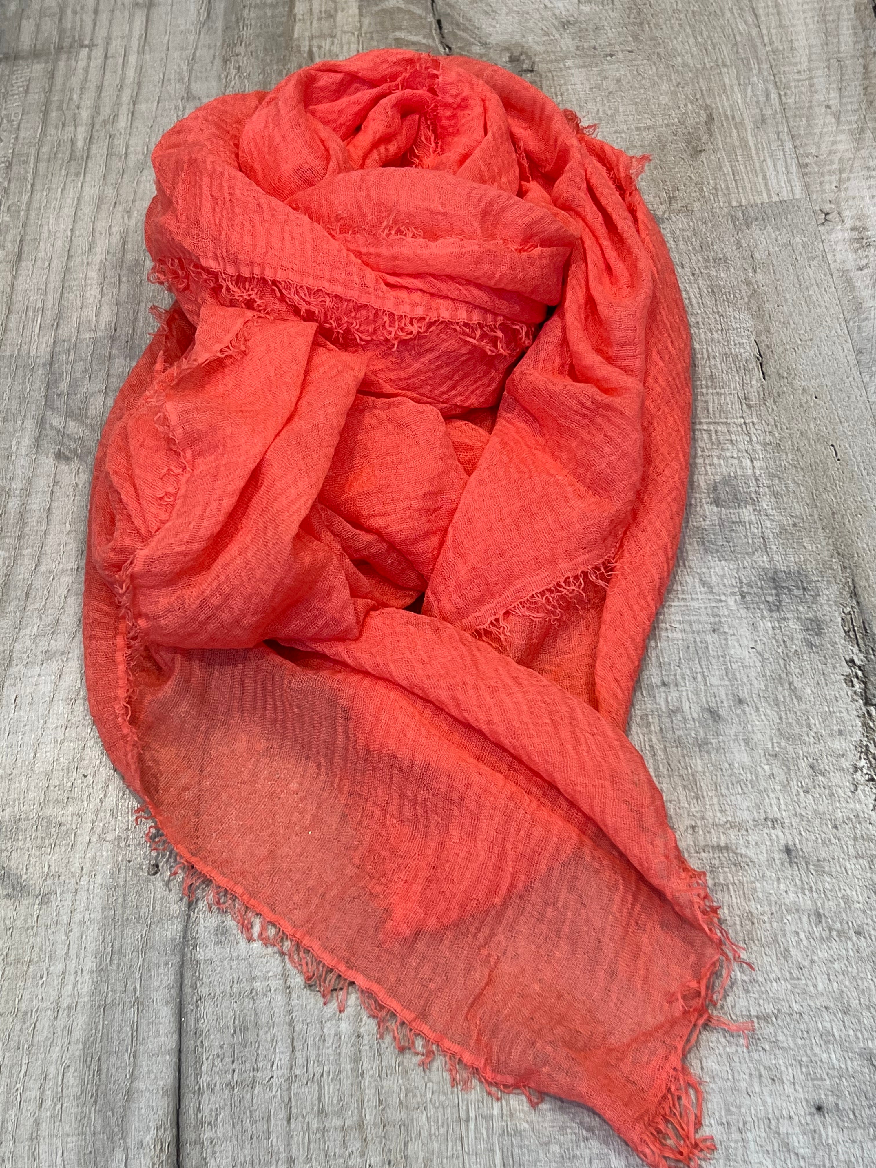 strati scarf orange