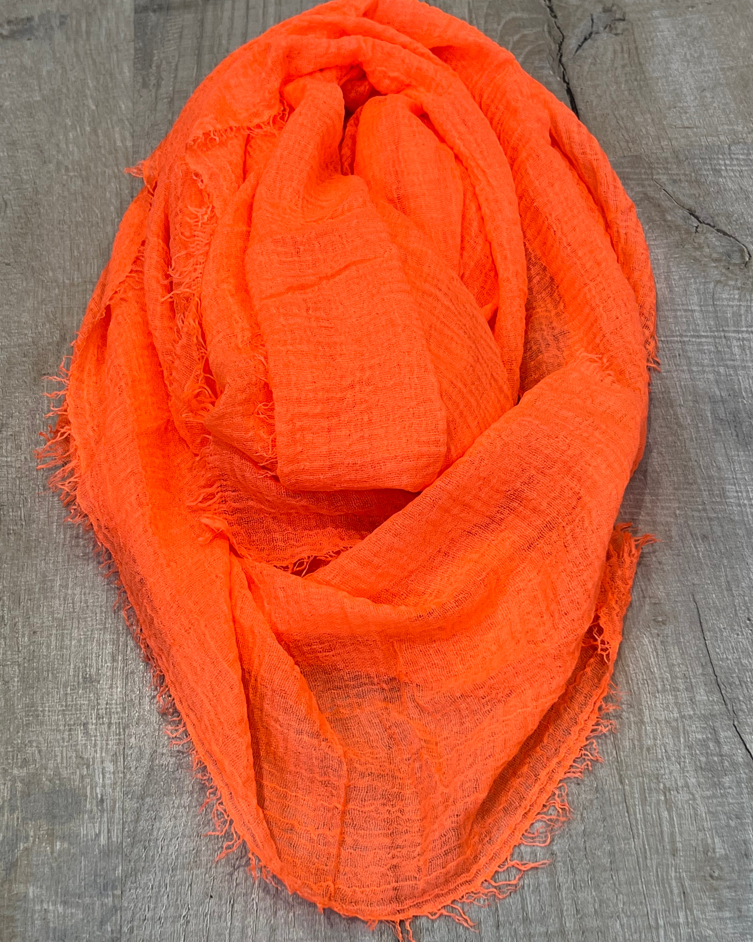 strati scarf orange