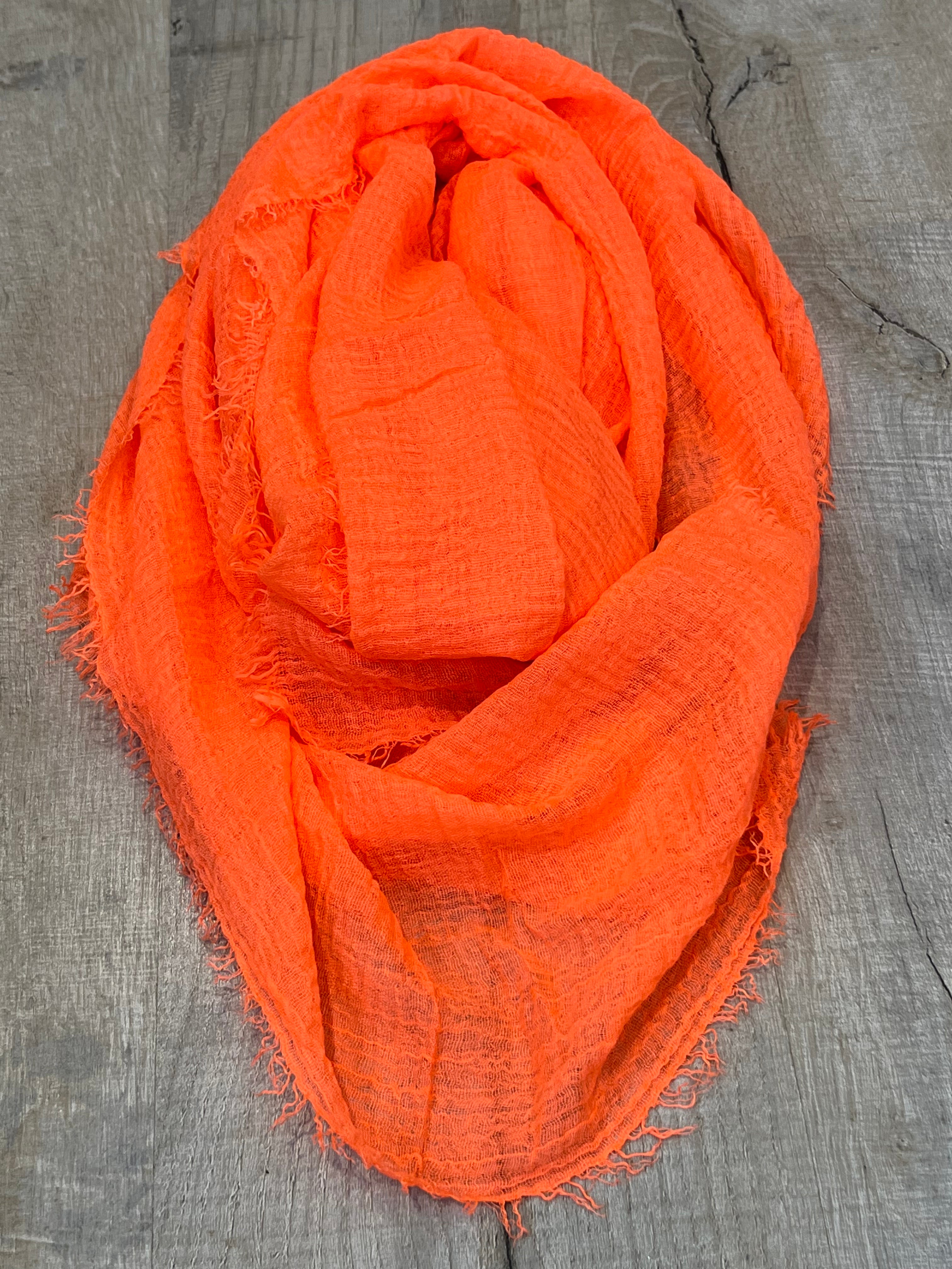 strati scarf orange