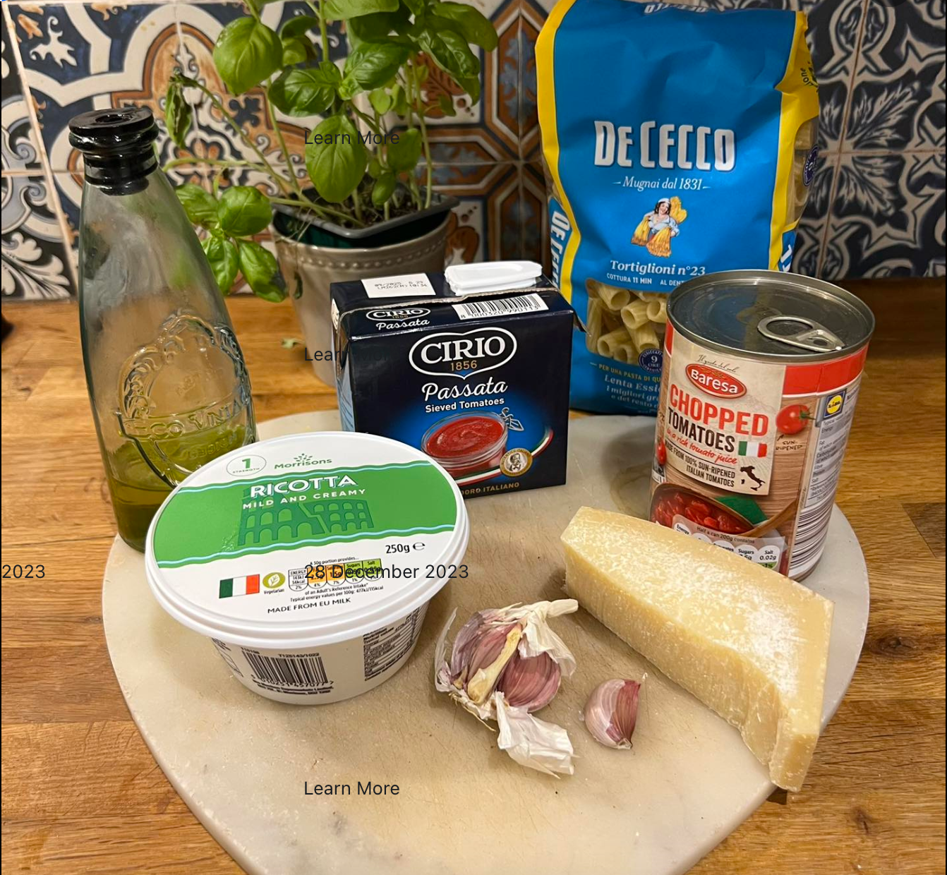 Pasta & Ricotta