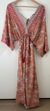 Sage Silk Dress