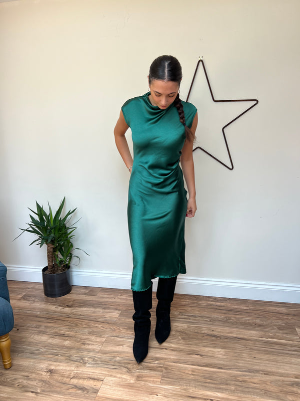 Conti Satin Dress