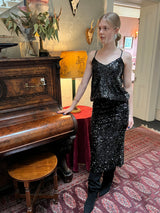 Conti Sequins Skirt