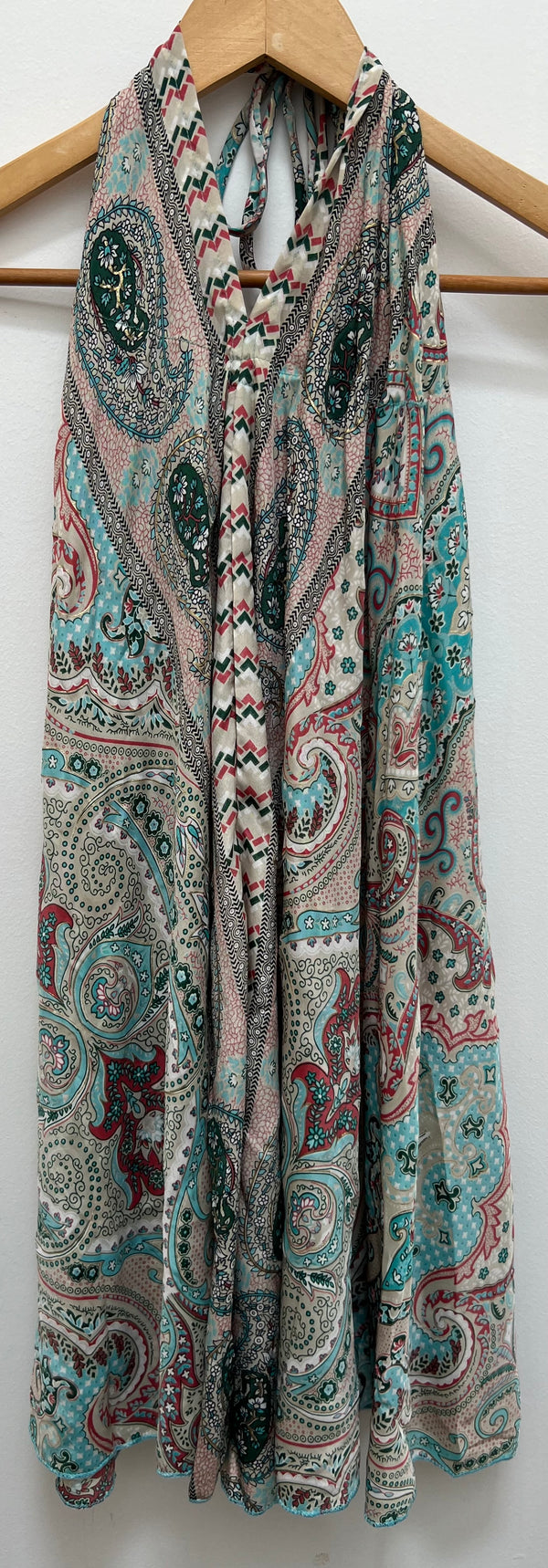 Jade Silk Dress