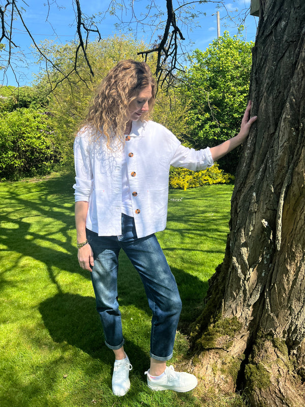 Skyla Linen Mix Jacket