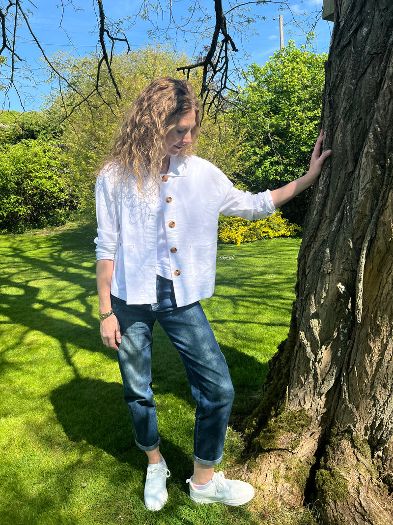 Skyla Linen Mix Jacket
