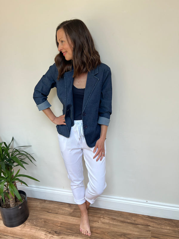 Clara Denim Blazer