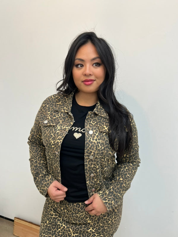 Conti Animal Print Jacket