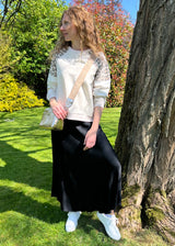 Conti Satin Skirt