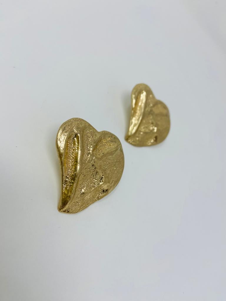 Metal Hearts Earrings