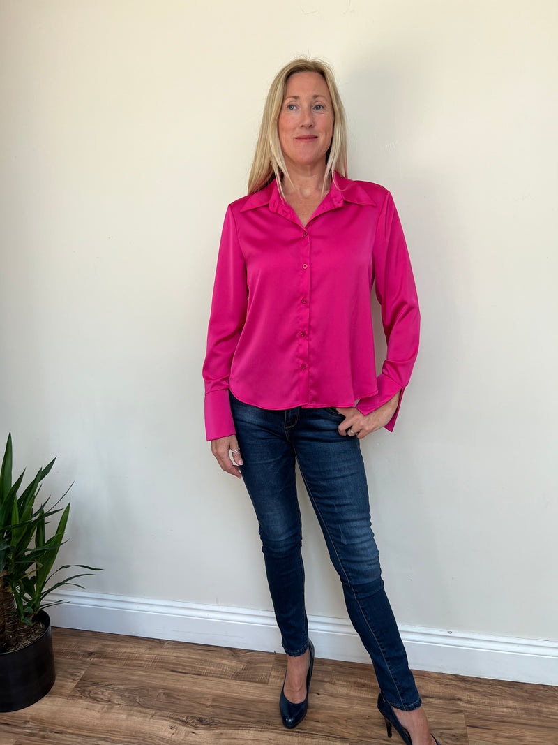 Conti Satin Blouse