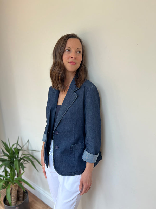 Clara Denim Blazer