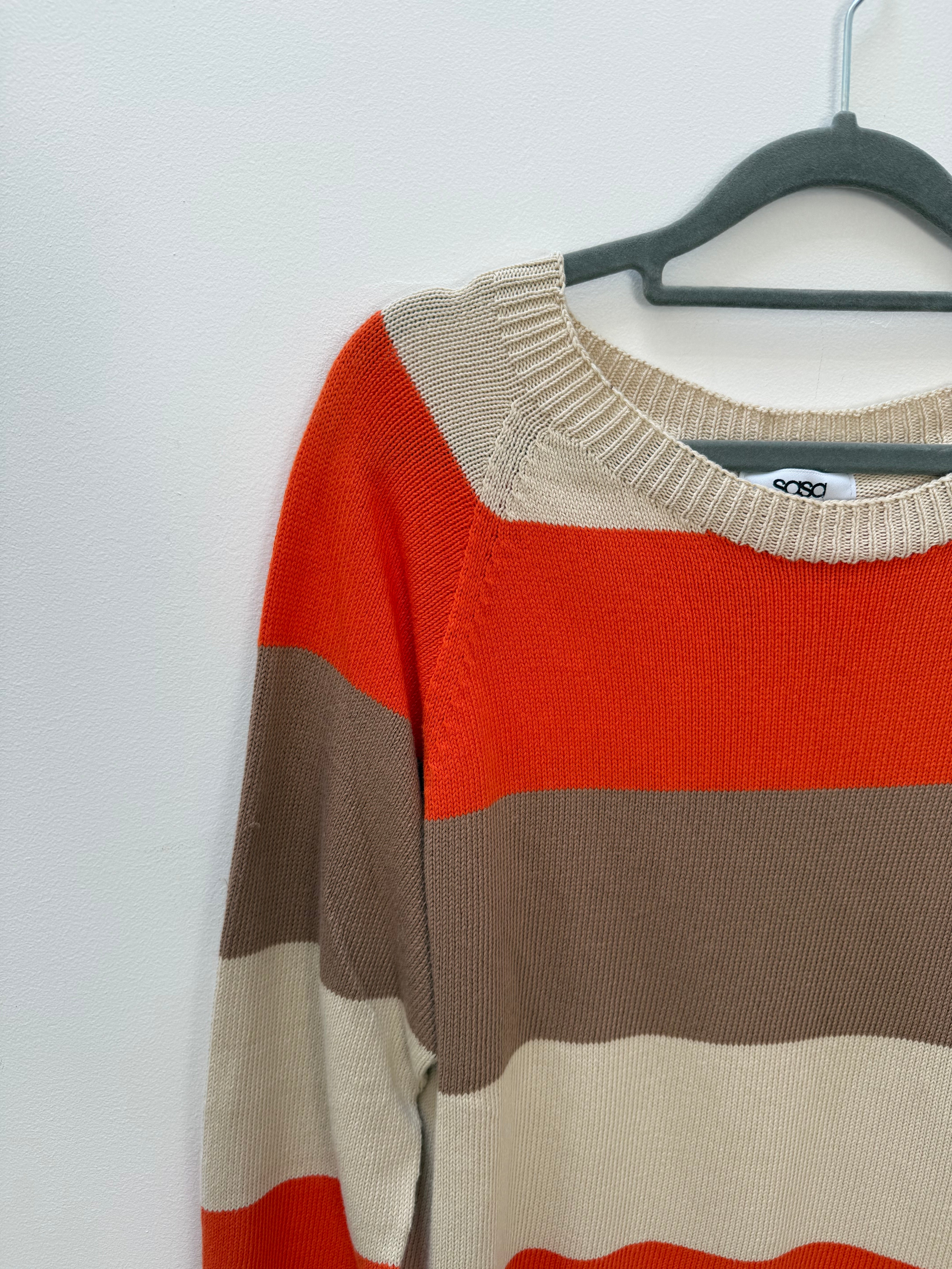 Cotton Stripy Jumper