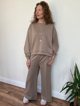 Comfy Jumper Ruched Sleeves