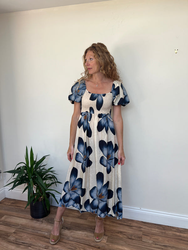 Conti Bold Flowers Dress