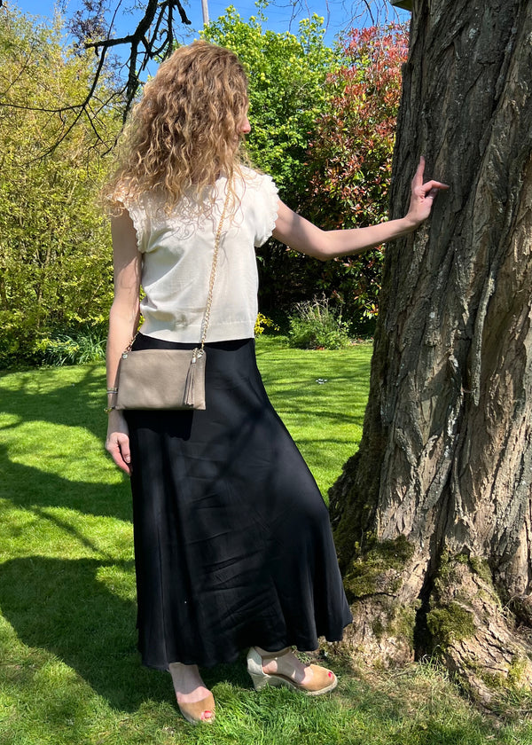 Conti Satin Skirt