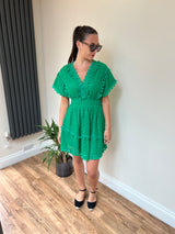 Conti Short Lace Dress