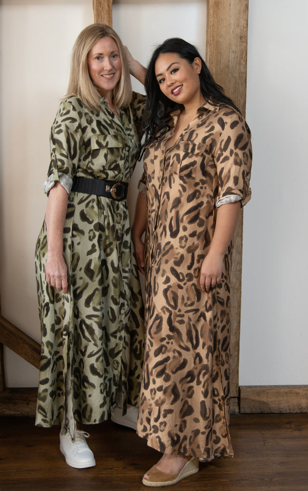 Chant Shirt Dress