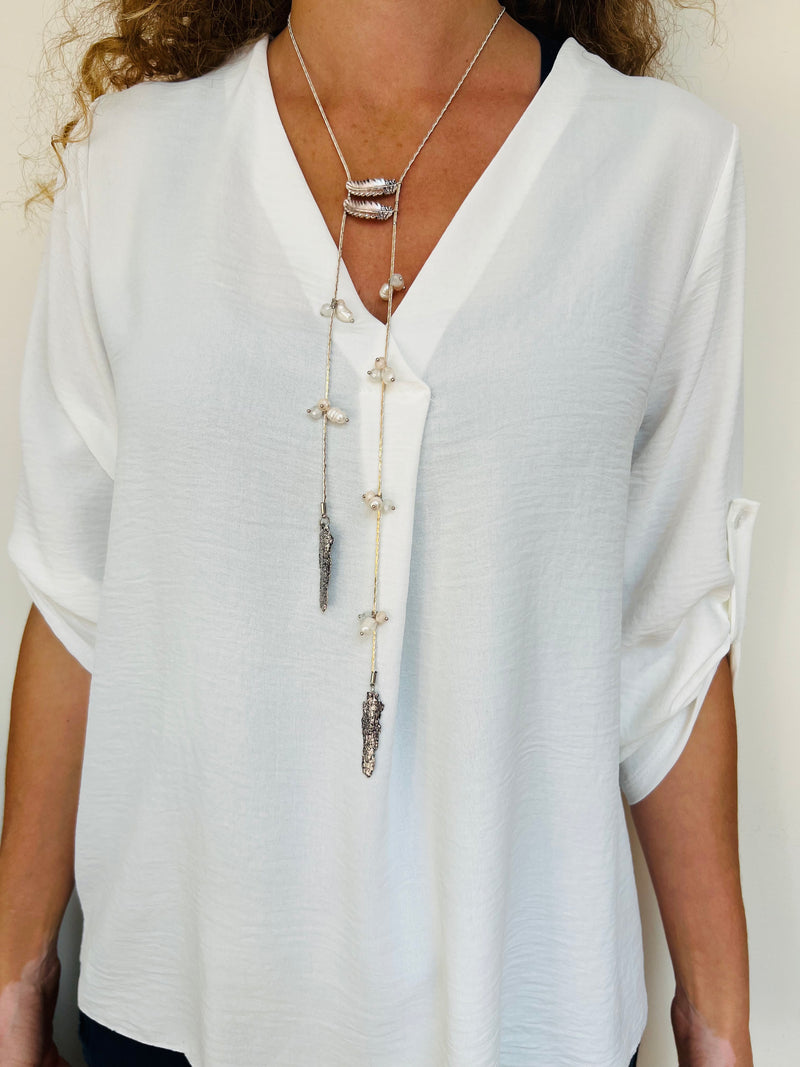 Feathers Necklace