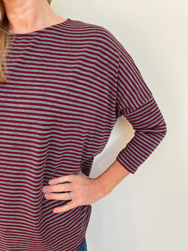 Strati Striped Top