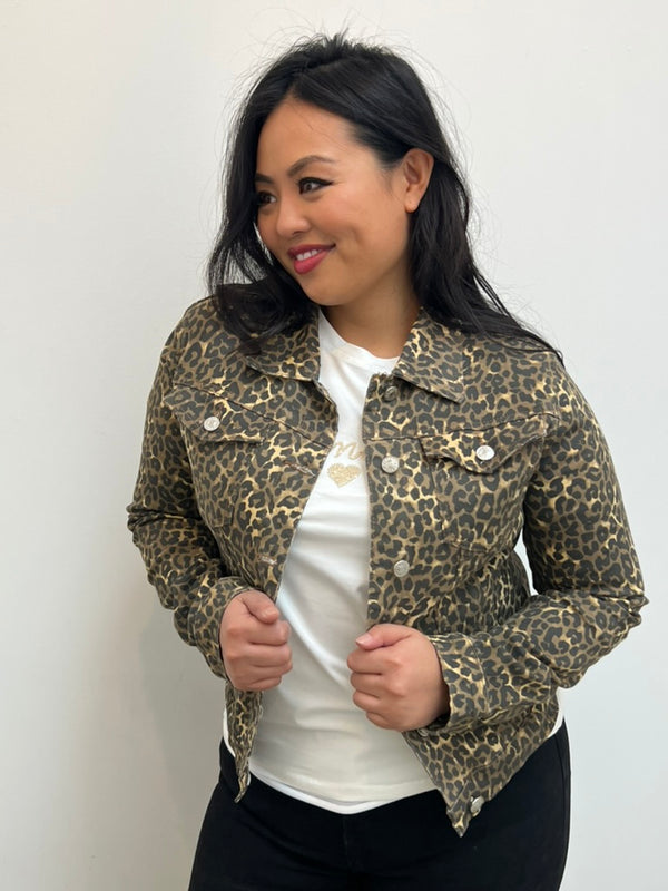 Conti Animal Print Jacket