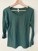 Strati cotton Long Sleeve Top