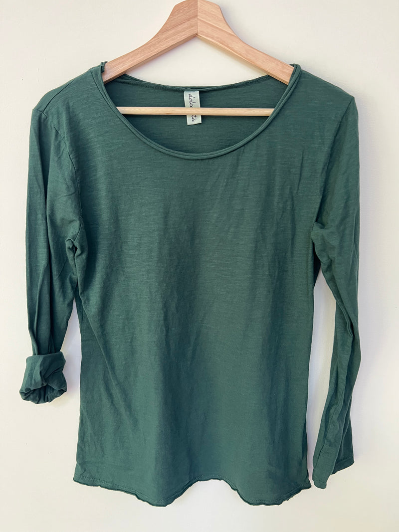 Strati cotton Long Sleeve Top