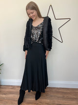 Conti Satin Skirt