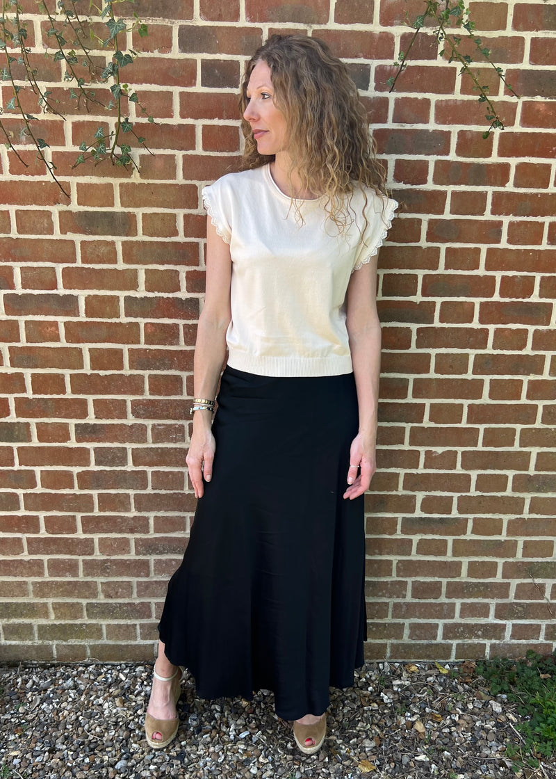Conti Satin Skirt