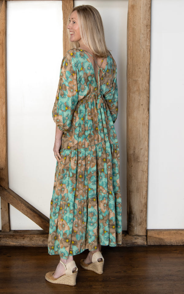 Conti Silk Boho Dress